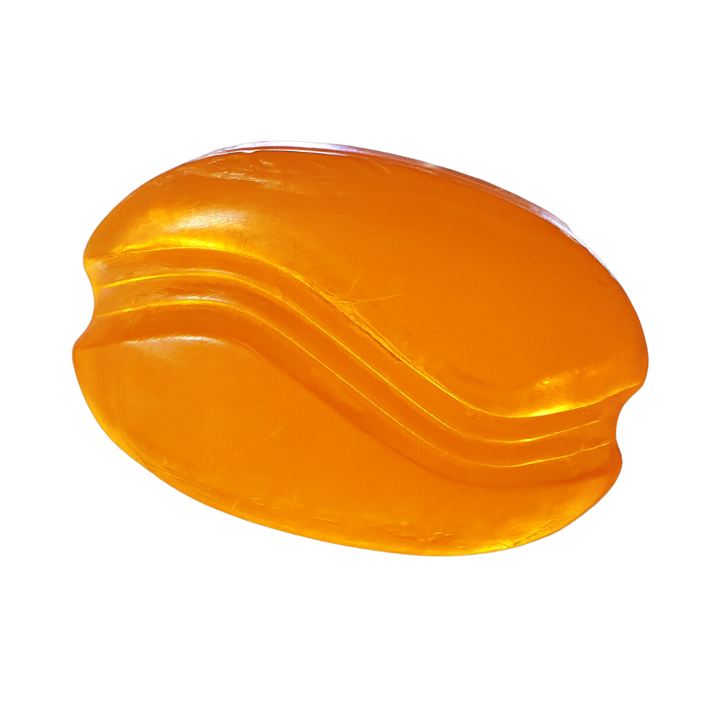 Orange colour shampoo bar