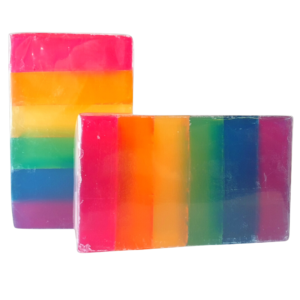 Rainbow Bar Of Glycerine Soap