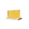 Bath Bar & Soap Dish Gift Set White Eau De Cologne - Image 3