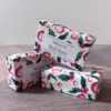 Festive Wrapped Red Rose Bath Bar - Image 2