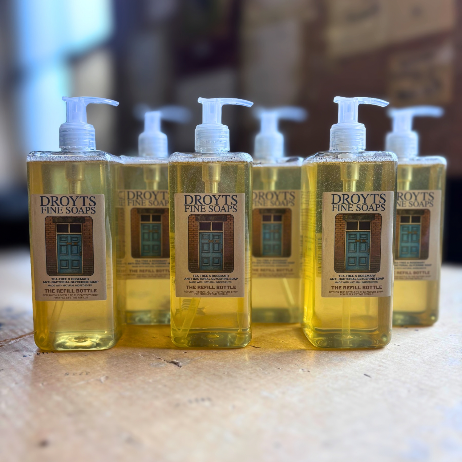 Lifetime Factory Refill Bottle - Anti-Bacterial Liquid Soap - Image 2