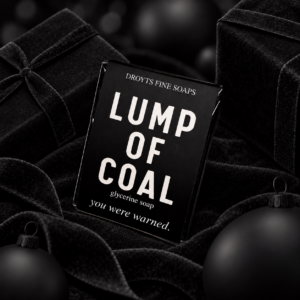 Lump of Coal Soap