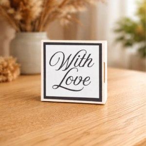 With Love – Soap Card